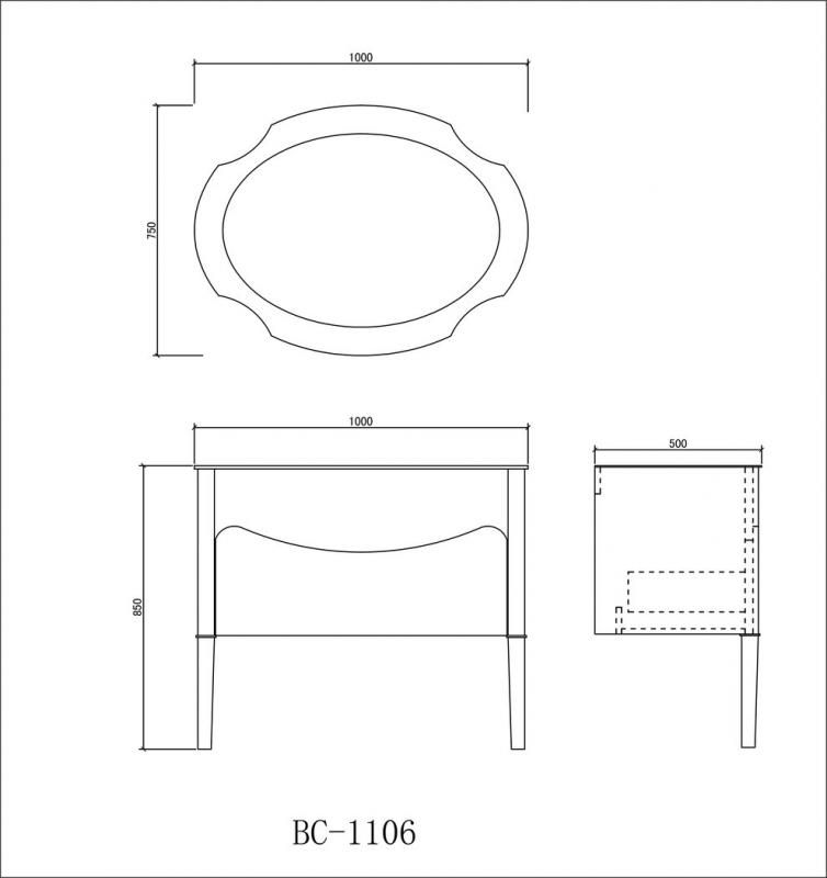 Комплект мебели BC-1106-1000